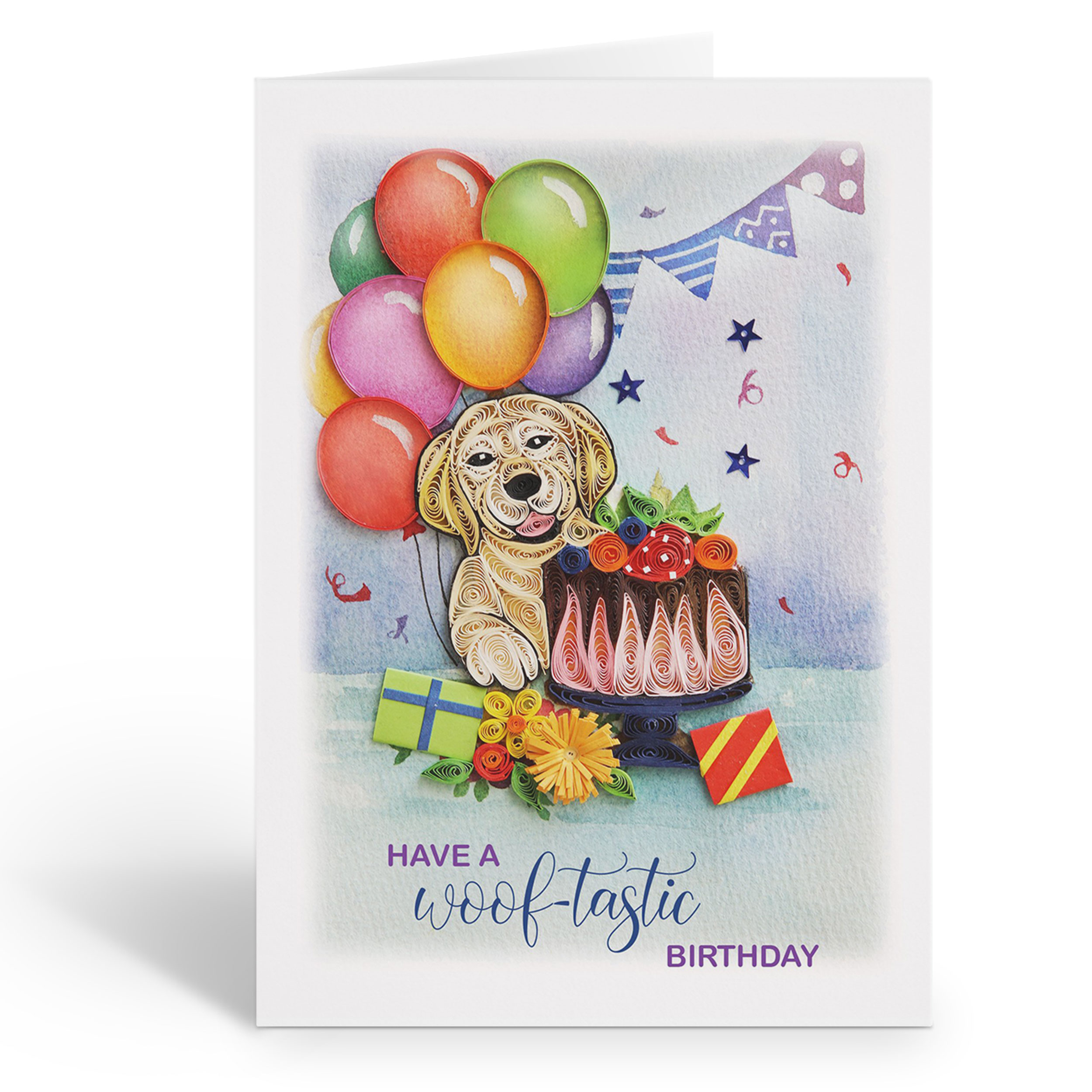 Have a Wooftastic Birthday Dog Birthday Card