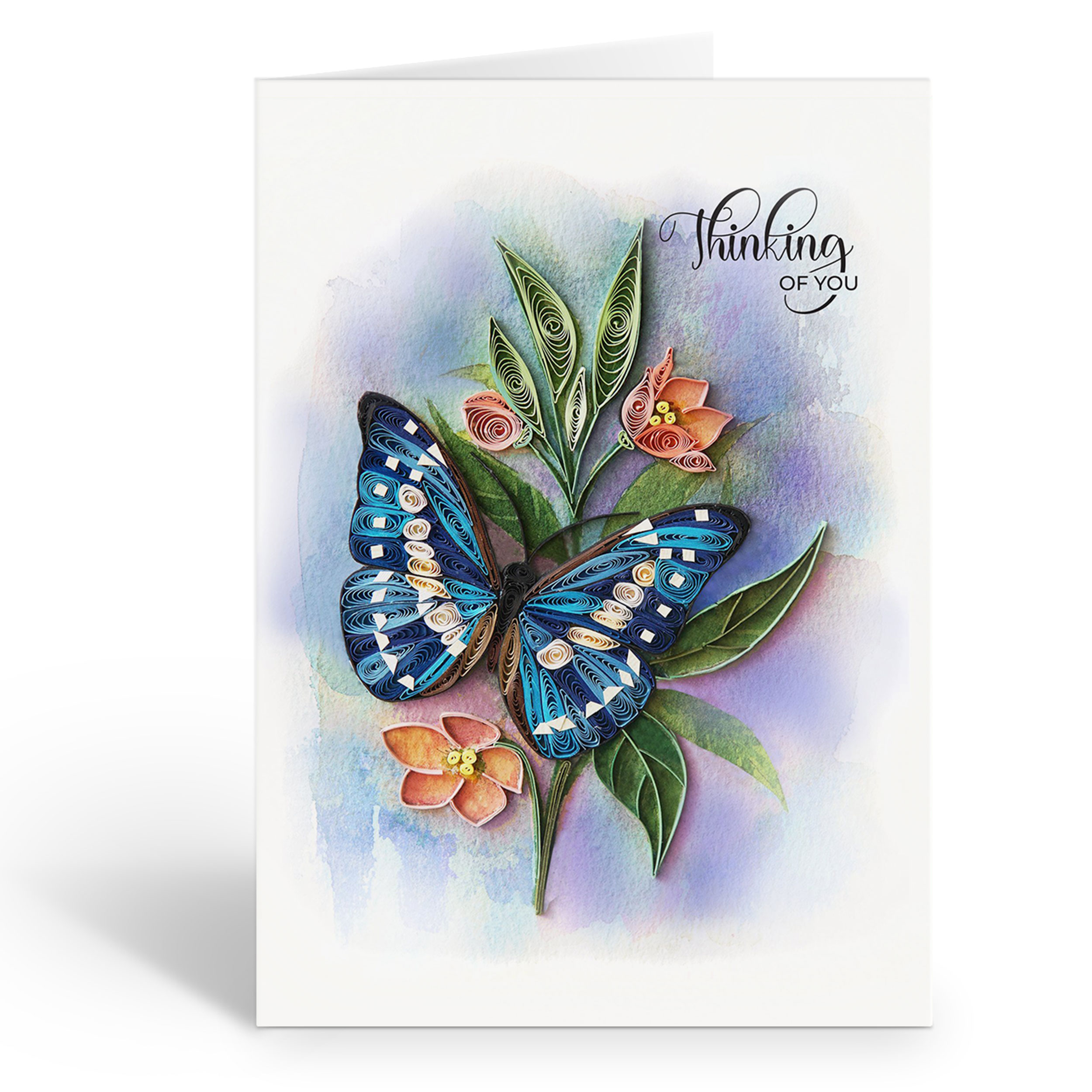 THINKING OF YOU BUTTERFLY CARD