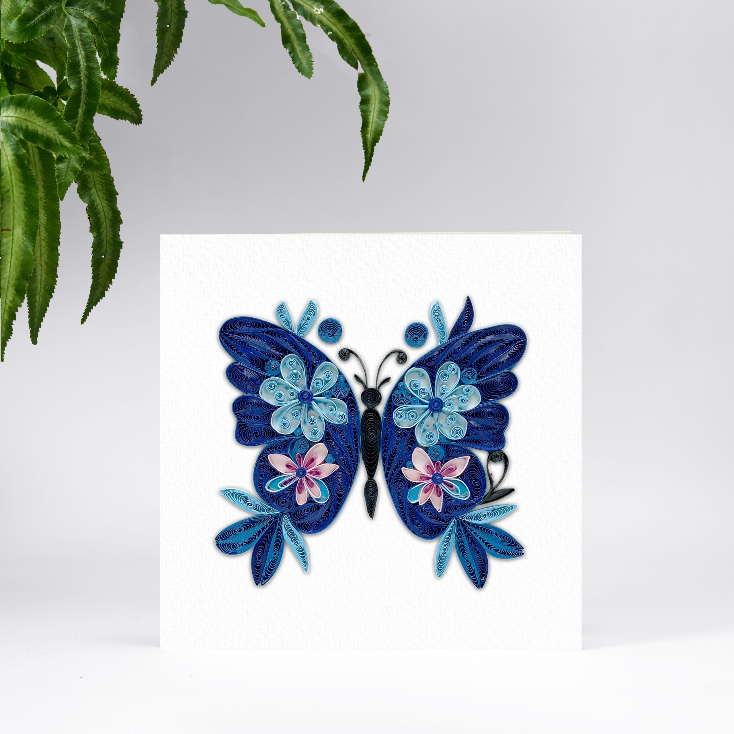 Blue Butterfly Card