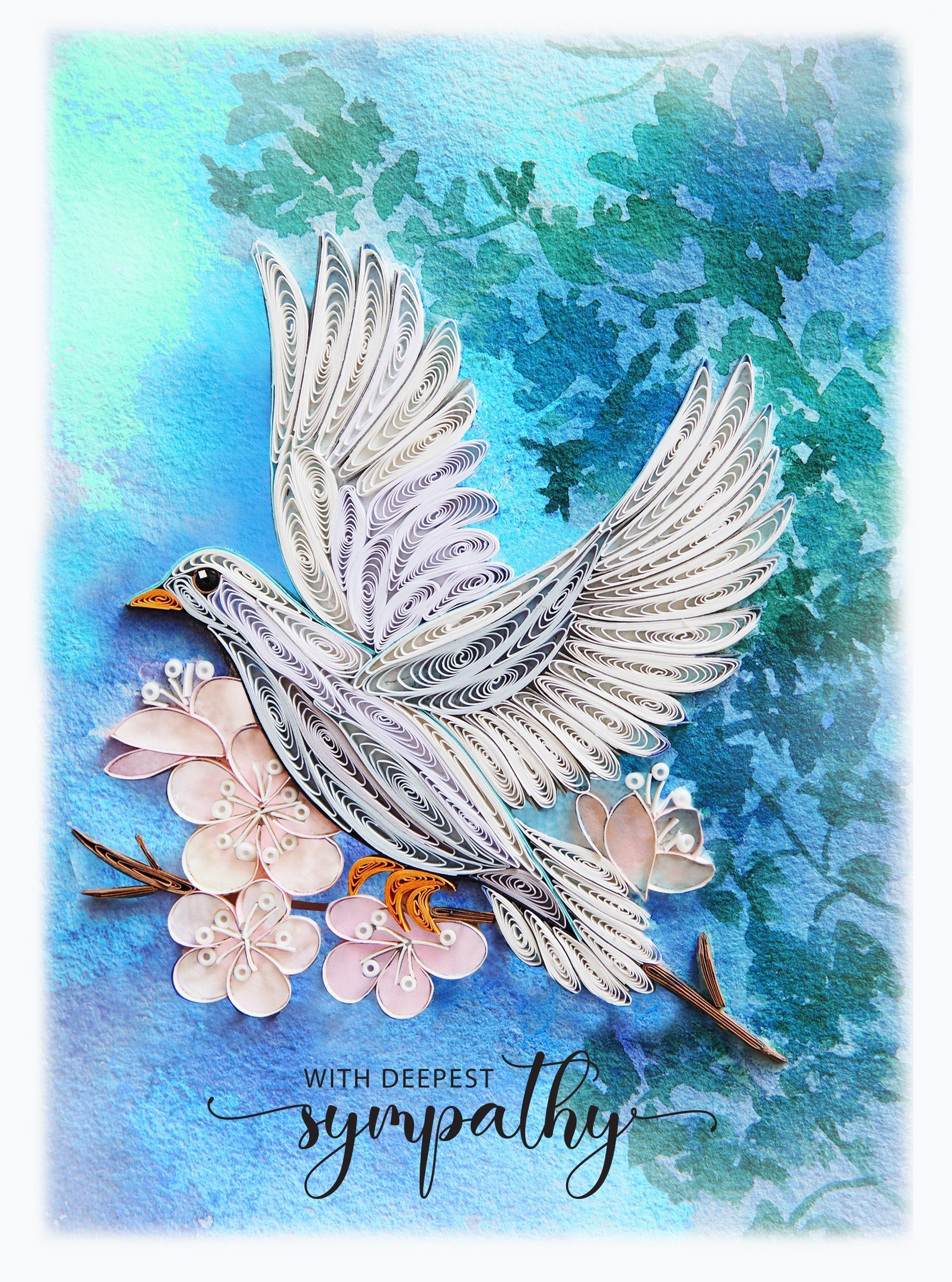 Dove Sympathy Card