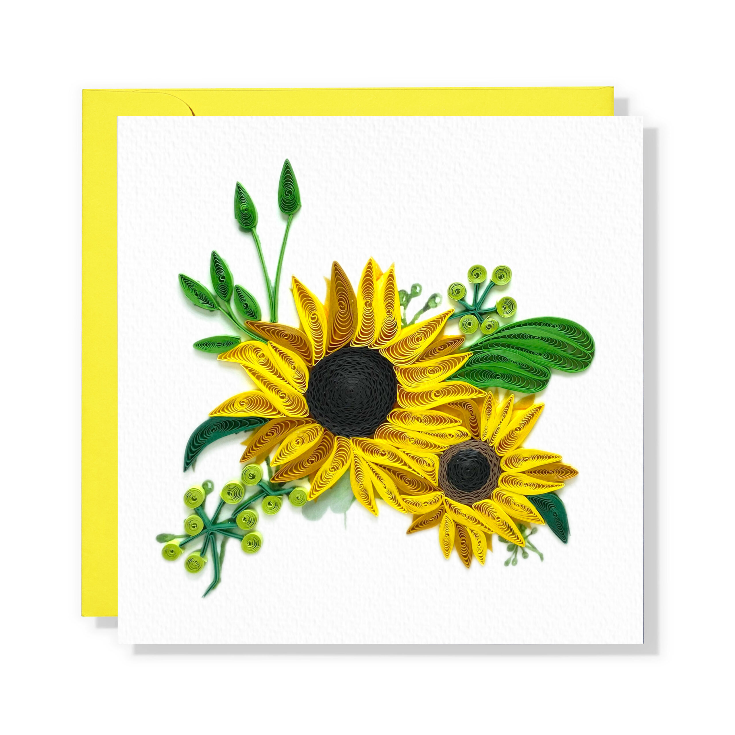 Two-sunflower Card – Tumybee